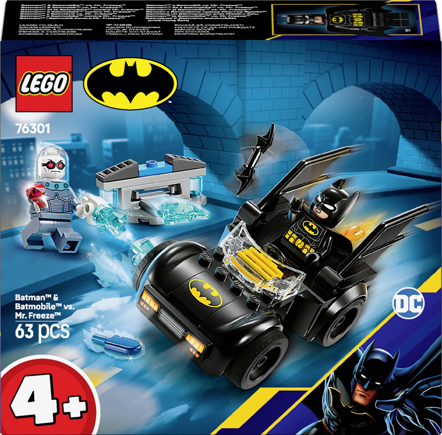 76301 LEGO® DC COMICS SUPER HEROES Batman™ & Batmobil™ vs. Mr. Freeze™
