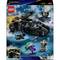 Lego Set featuring the Batmobile from Batman. Includes minifigures of Batman and two other characters, set against a nighttime city backdrop.