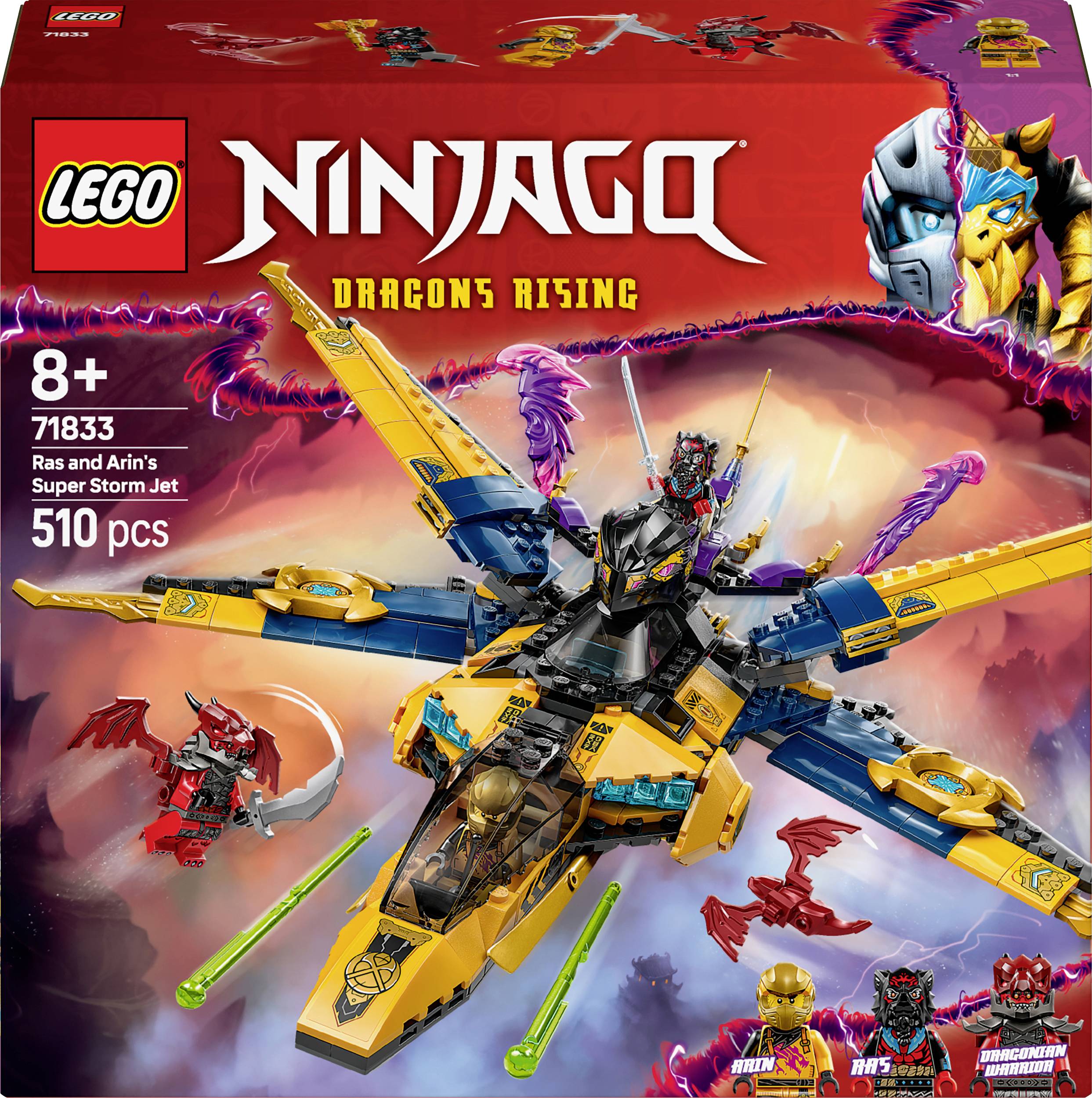 71833 LEGO® NINJAGO Ras and Arins super-storm planes