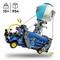 LEGO set with blue flying bus and balloon. Above symbols: '10+' and '954'.