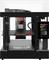 Black Raise3D Pro3 3D printer with an open enclosure, showing the print bed and digital control interface on the right-hand side.