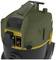 Industrial vacuum cleaner in green and black with switch for auto mode and on/off function.