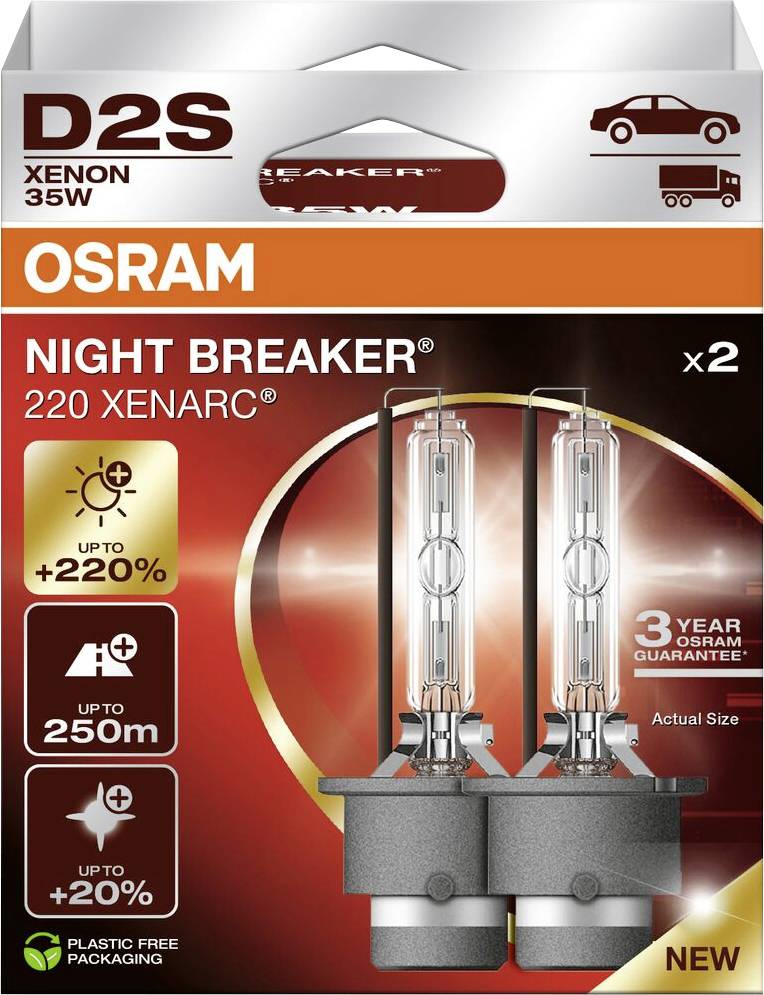 OSRAM 66240XN2-2HB Xenon bulb XENARC NIGHT BREAKER® 220 D2S 35 W 85 V