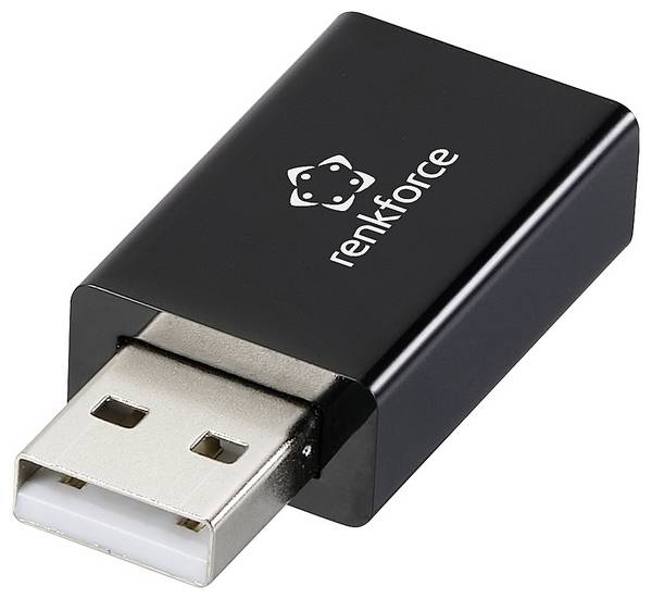 <br>  Renkforce<br>  USB data blocker Adapter<br>  [1x USB-A plug - 1x USB-A socket]<br>  RF-6615902<br>  <br>  <br>