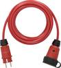 Brennenstuhl 9161050210 Current Cable extension 16 A Black, Red 5 m H07BQ-F 3G 1,5 mm²