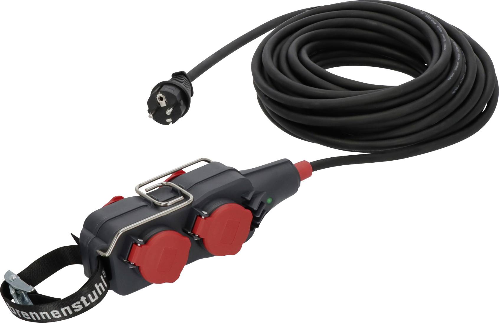 Brennenstuhl 9161150161 Current Cable extension 16 A Black, Red 15 m H07RN-F 3G 1,5 mm²