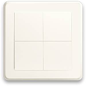 Shelly Shelly BLU Wall Switch 4 - Stand Alone  Remote control, Pushbutton  Bluetooth Low Energy