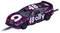 NASCAR toy car with the number 48 and the 'ally' logo on the side. The car has a colourful purple pattern.