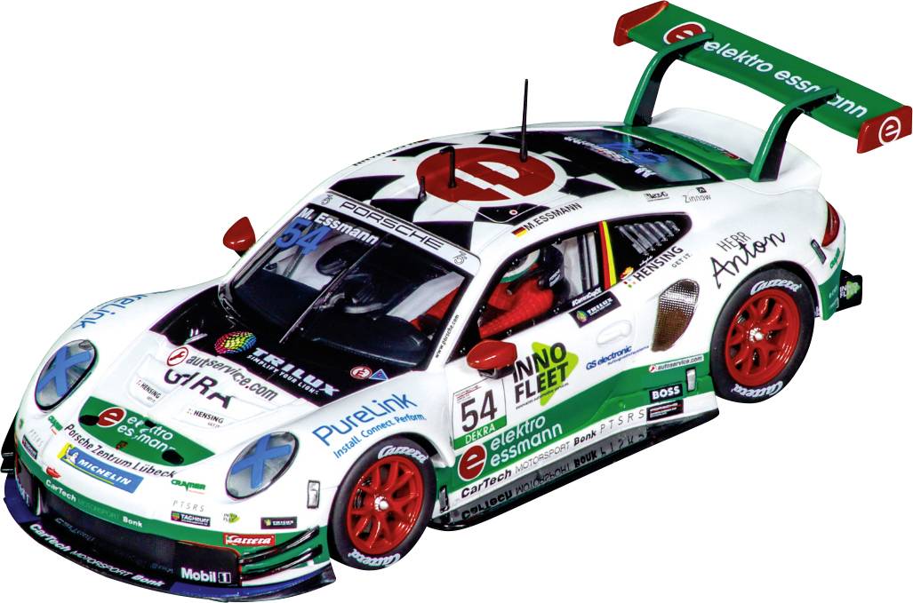 Image of Carrera 20032042 DIGITAL 132 Car Porsche 911 RSR Cartech Motorsport Bonk, Michael Essmann, No. 54