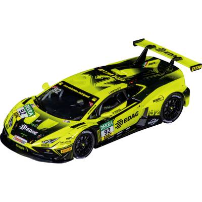 'Yellow racing vehicle with DEKRA branding and the number 92. The car has a distinctive aerodynamic shape and numerous sponsor logos.'