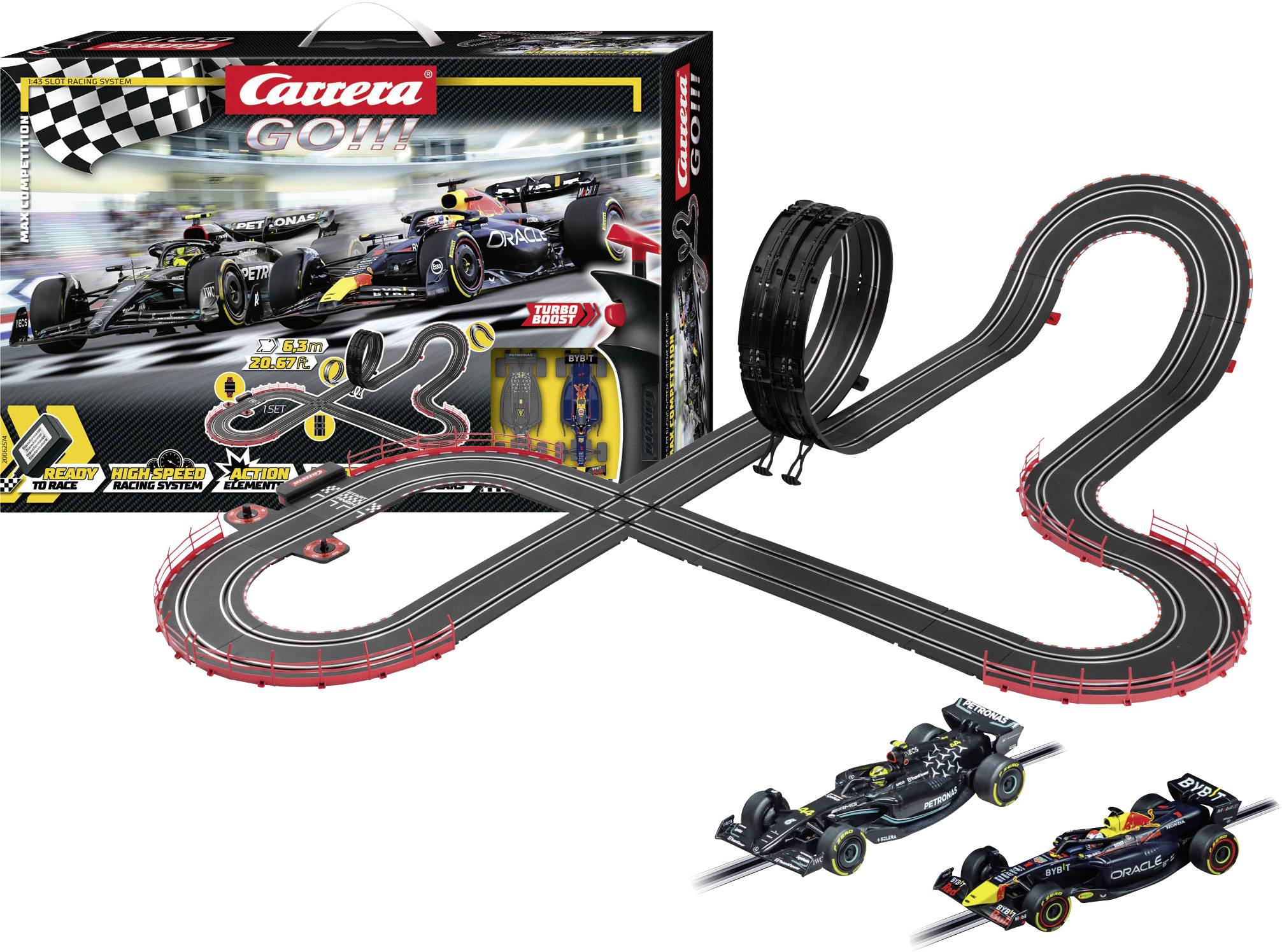 Carrera 20062574 GO!!! Max Competition Starter kit