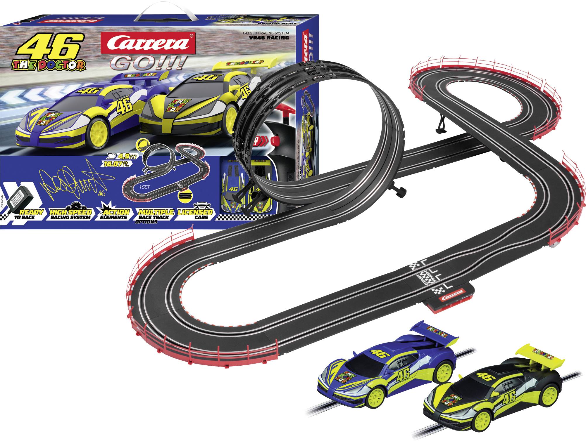Carrera 20062576 GO!!! VR46 Ultimate Starter kit