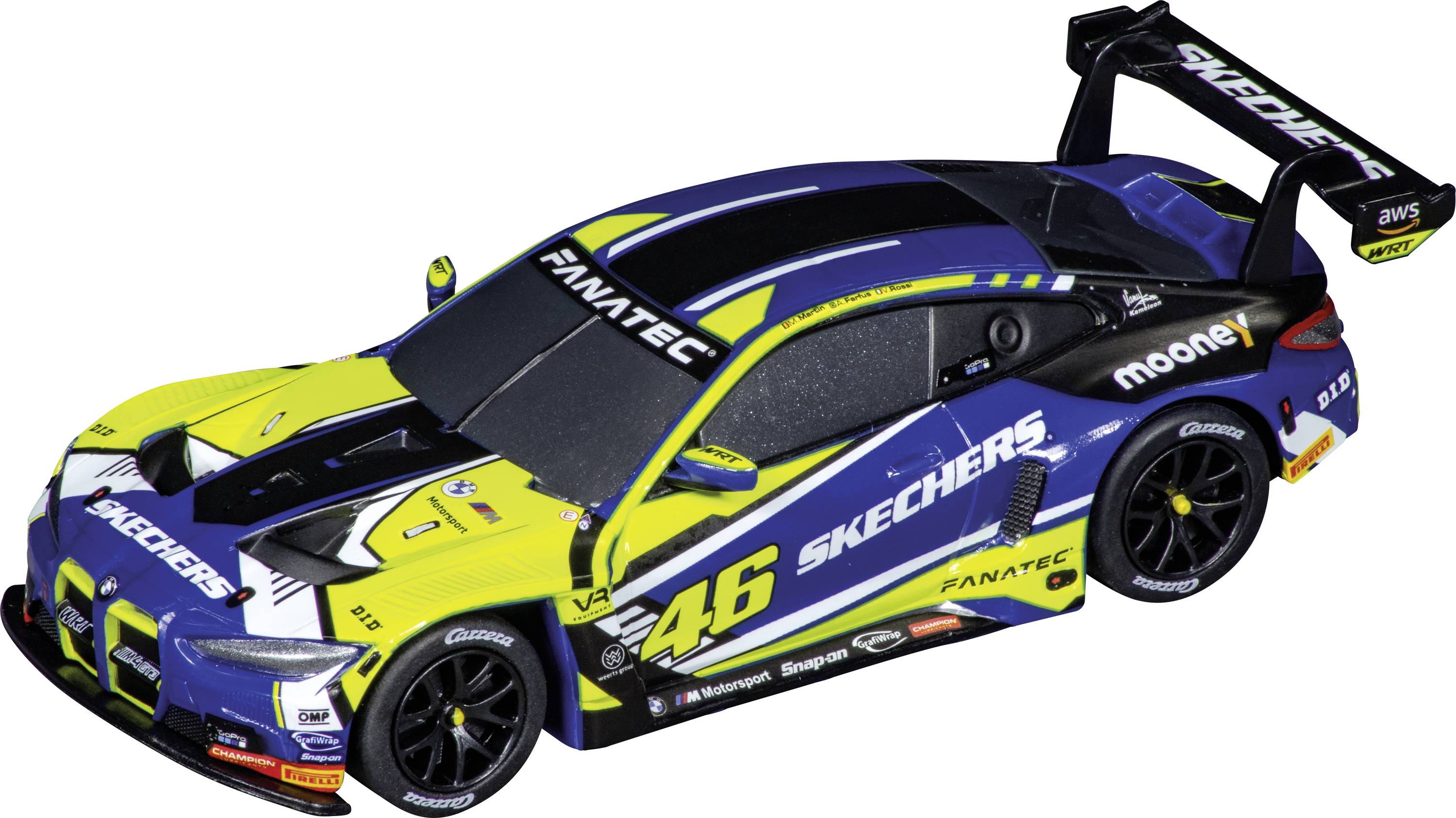 Carrera 20064246 GO!!! Car BMW M4 GT3 Valentino Rossi