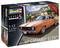 Revell model kit packaging depicting an orange 1969 Camaro Z/28™. Contains 168 parts and is in 1:12 scale.