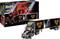 Model kit of a black truck at 1:32 scale, decorated with 'AC/DC PWRƎUP TOUR' graphics. Packaging features band image. Suitable for ages 10 and up.