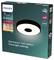 Philips LED Ceiling Light Packaging. Contains information about installation and three light moods. 24W, Colour: Black.