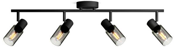 Philips Palms 8720169299337 Ceiling floodlight E14 100 W Black