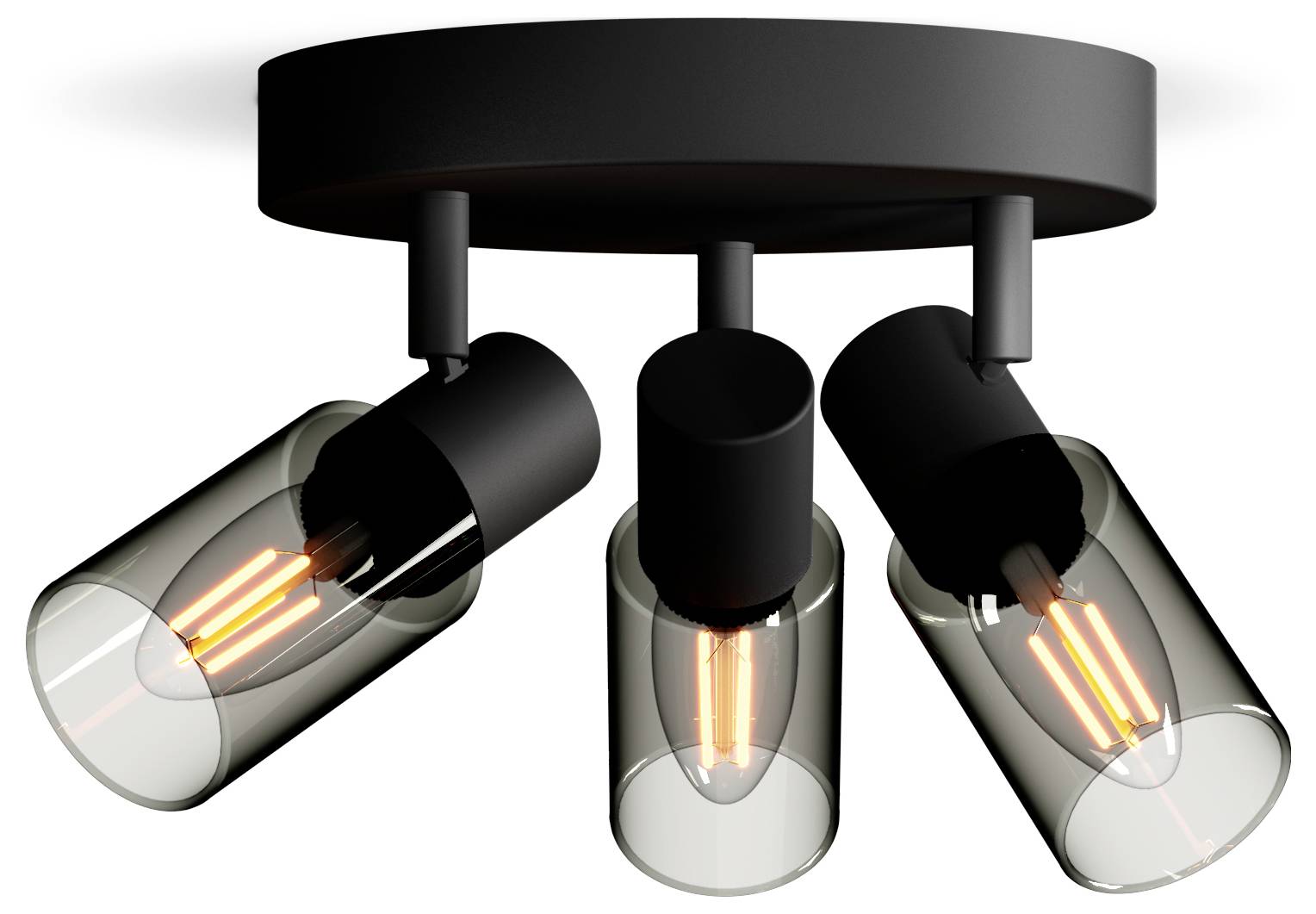 Philips Palms 8720169299351 Ceiling floodlight E14 Black