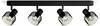 Philips Sleet 8720169299634 Ceiling floodlight E14 100 W Black