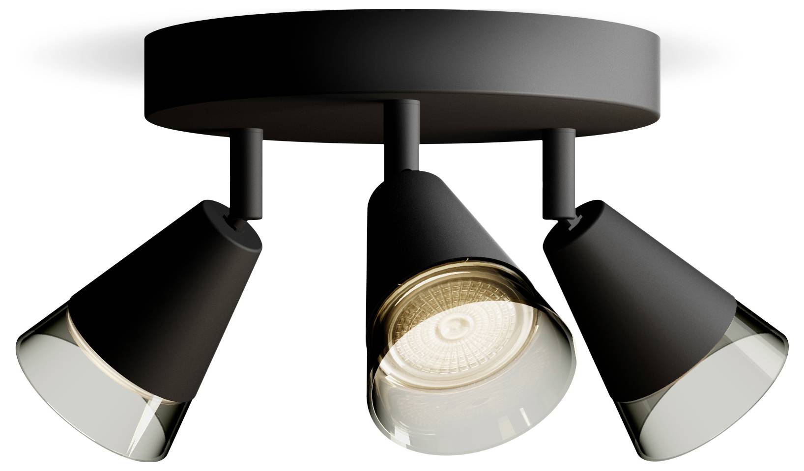 Philips Cleft 8720169300057 Ceiling floodlight GU10 Black