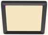 Philips SceneSwitch 8720169347915 LED panel 12 W Warm white Black