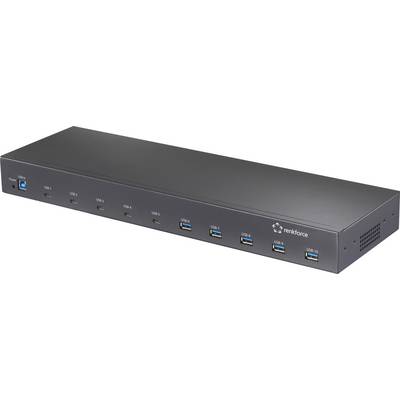'Renklforce' USB hub with multiple USB 3.0 and USB-C ports, designed for expanding connectivity options for electronic devices.