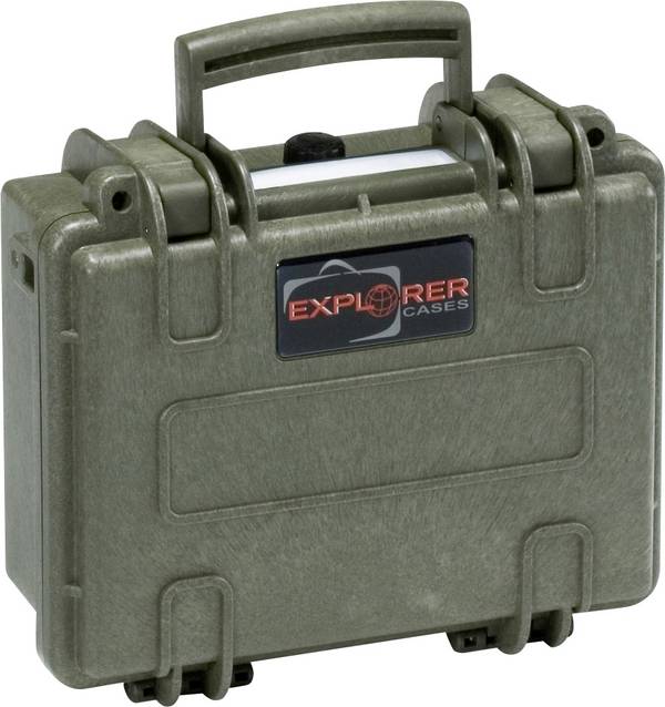 Explorer Cases Outdoor case  2209.G green with pick & pluck foam  (W x H x D) 22 x 16 x 10 cm Olive green  2209.G