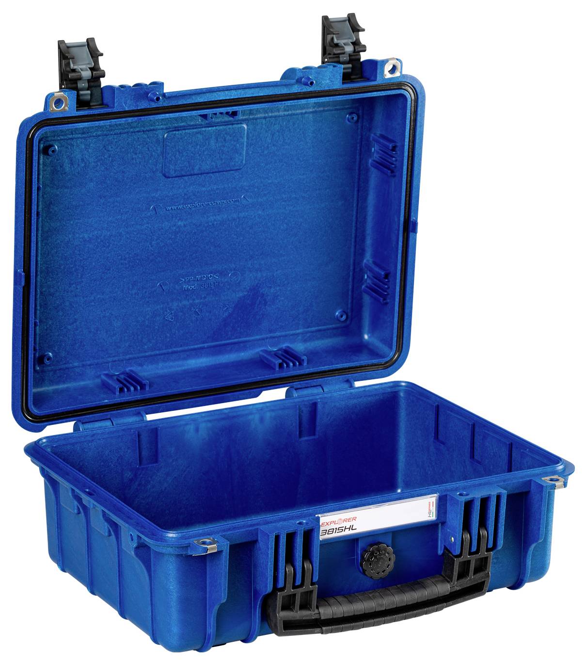 Explorer Cases Outdoor case 3815HL.N blue navy with pick & pluck foam (W x H x D) 38 x 27 x 16 cm Navy 3815HL.N-2