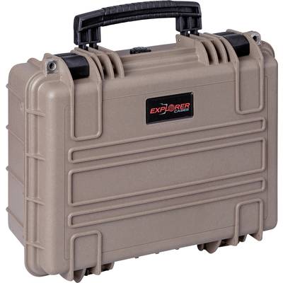 Robust, brown protective case with a black carrying handle, suitable for the secure transportation of delicate equipment or instruments.