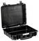 A robust, open, empty black protective case, ideal for securely storing sensitive equipment.