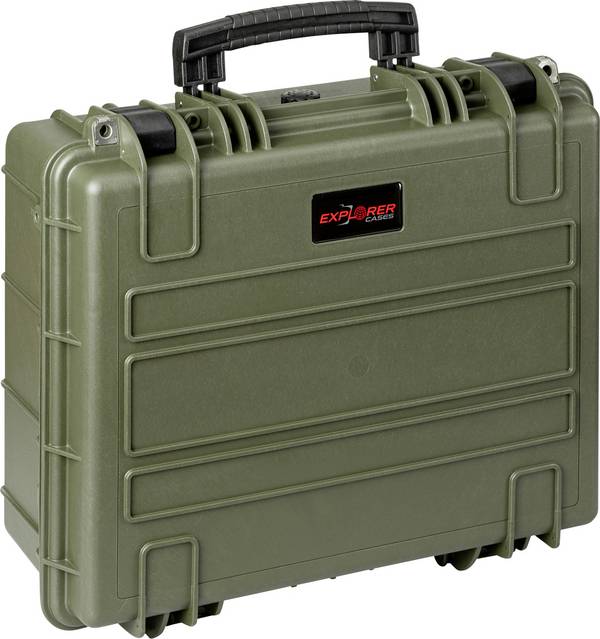 Explorer Cases Outdoor case  4419HL.G green with pick & pluck foam  (W x H x D) 45 x 35 x 19 cm Olive green  4419HL.G