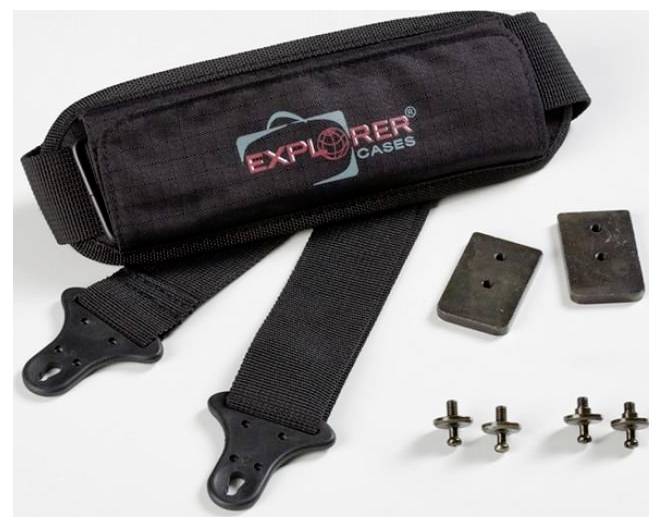 Explorer Cases Strap SHOULDERKIT.U Shoulder kit for Explorer Cases Black SHOULDERKIT.U