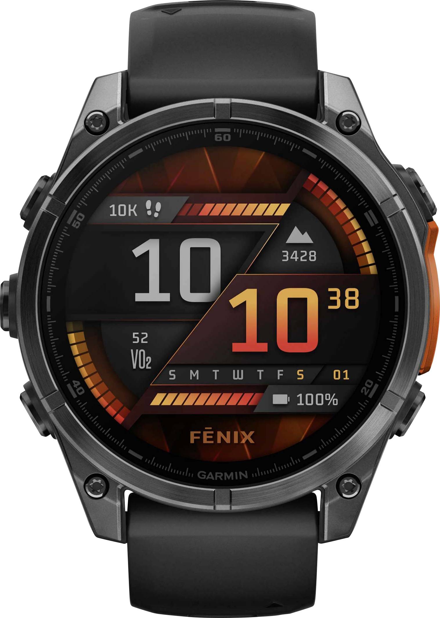 Garmin FENIX® 8 AMOLED Smartwatch 47 mm Black