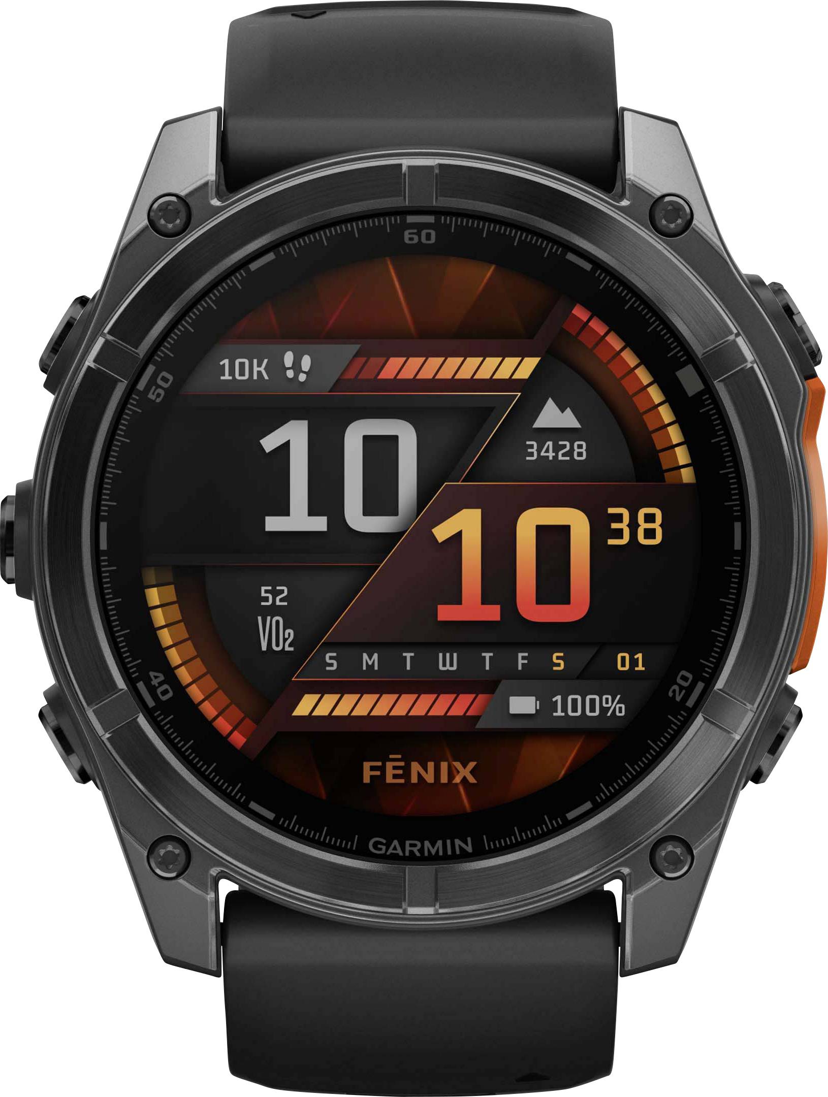 Garmin FENIX® 8 AMOLED Smartwatch 51 mm Black