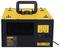 'Air purifier by DeWalt with rugged design, handle, control panel and multiple operating modes. Suitable for various work environments.'