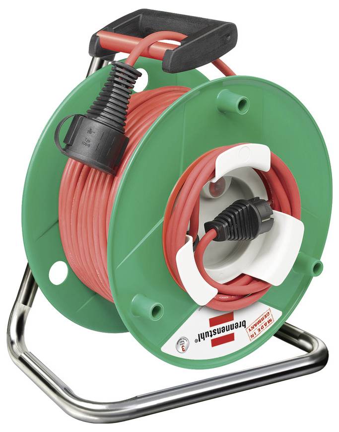 Brennenstuhl 1184748 Cable reel 25 m Red PG plug