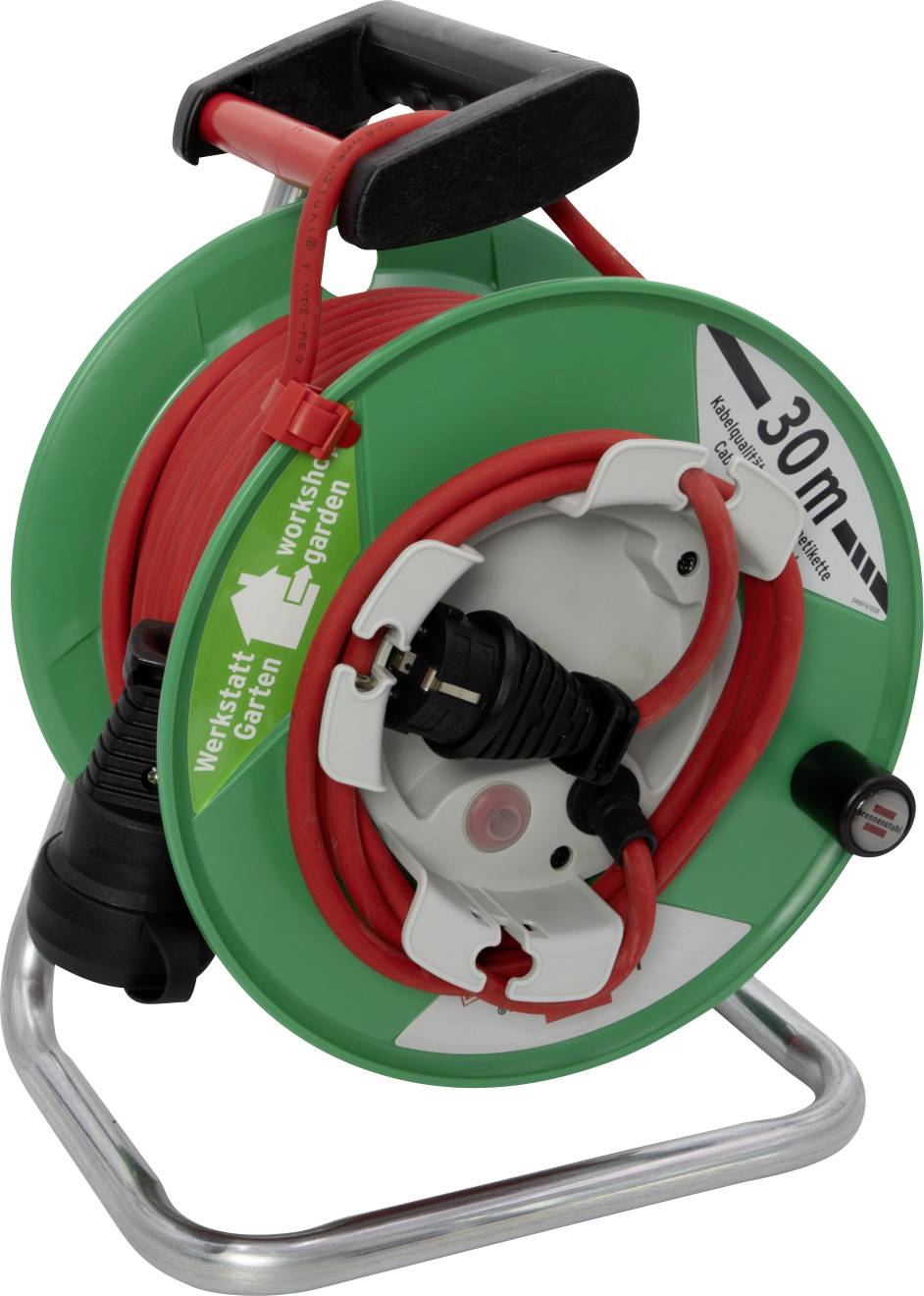 Brennenstuhl 1148388791 Cable reel 30 m Red PG plug