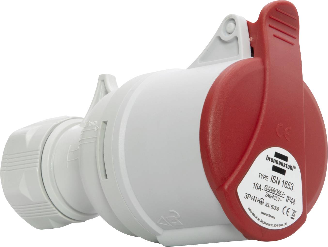 Brennenstuhl 1080080786 CEE connector 16 A 5-pin 400 V 1 pc(s)