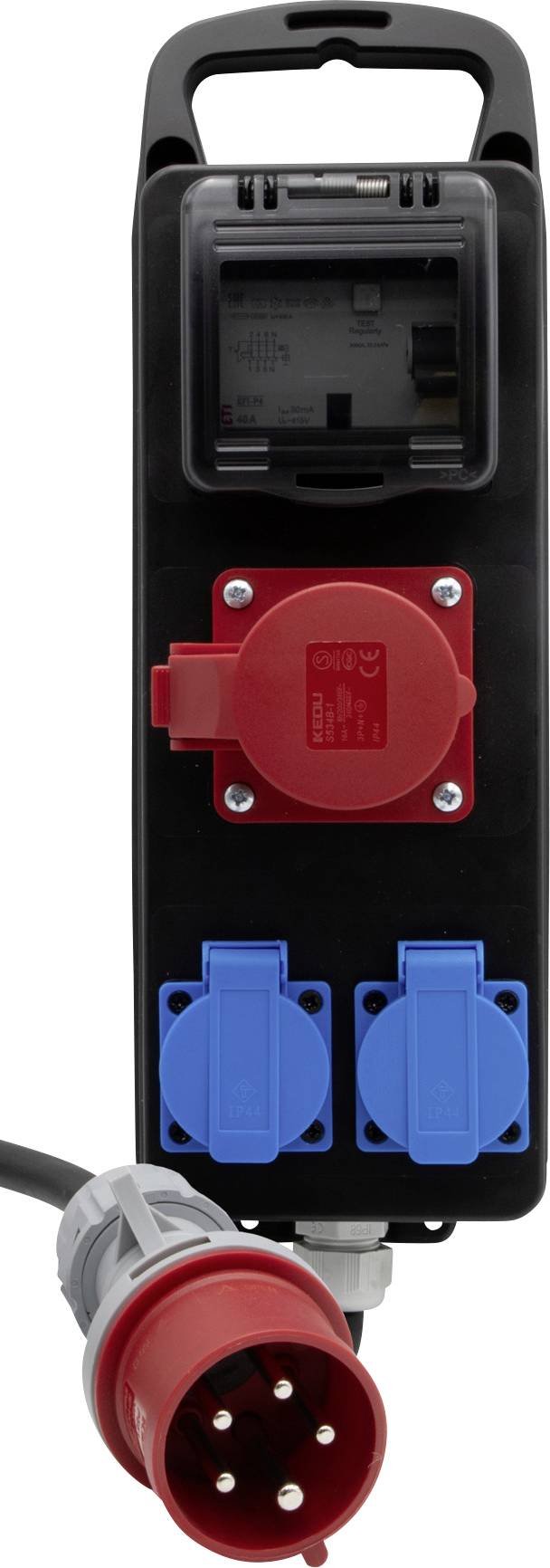 Brennenstuhl Industrial power distributor BSV P CEE 400V/16A FI 1151468123 400 V 16 A