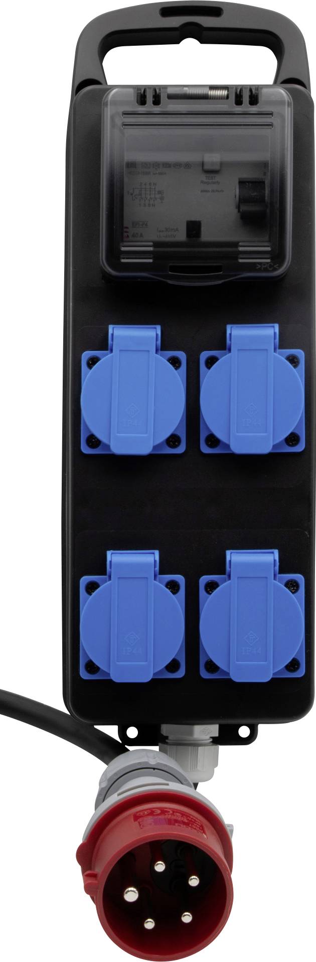 Brennenstuhl Industrial power distributor BSV P CEE 400V/16A FI 1151468122 400 V 16 A