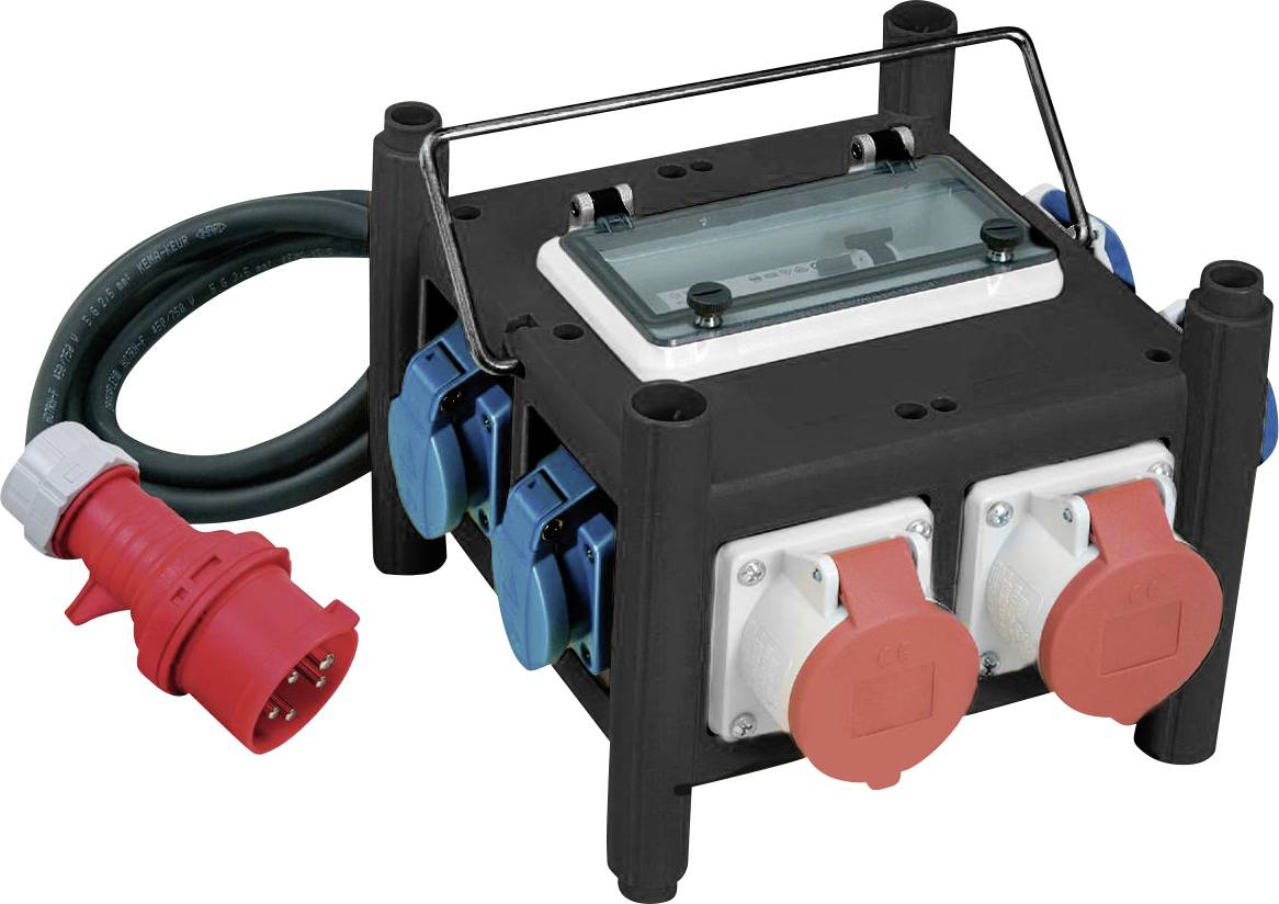 Brennenstuhl Industrial power distributor BSV 3/16 FI+SI 1153668301 400 V 16 A