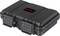 A black, robust transport case with the 'VOLTCraft' logo on the top, suitable for protecting sensitive equipment.