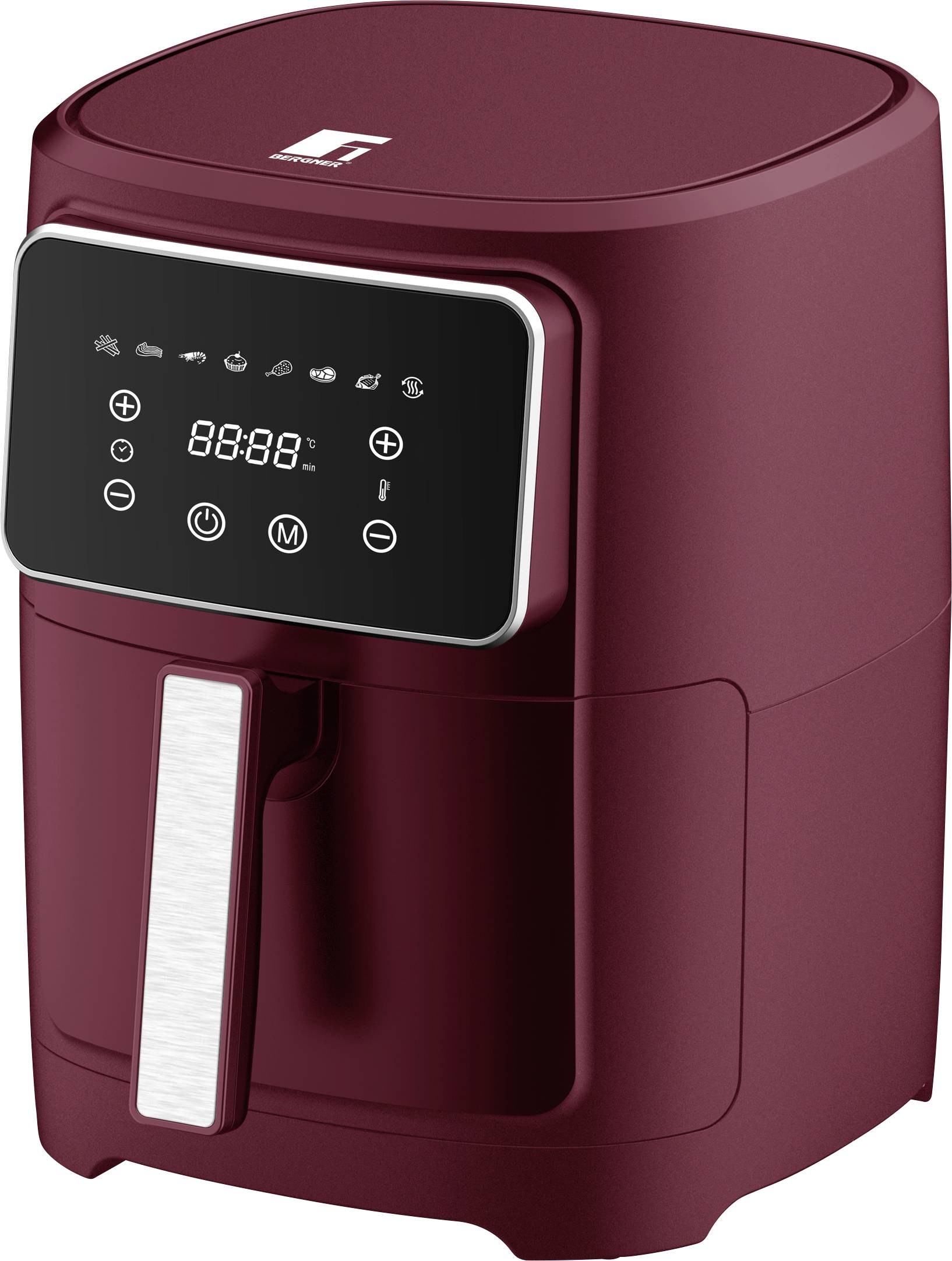 Bergner Air fryer 6.9 l 1800 W Red
