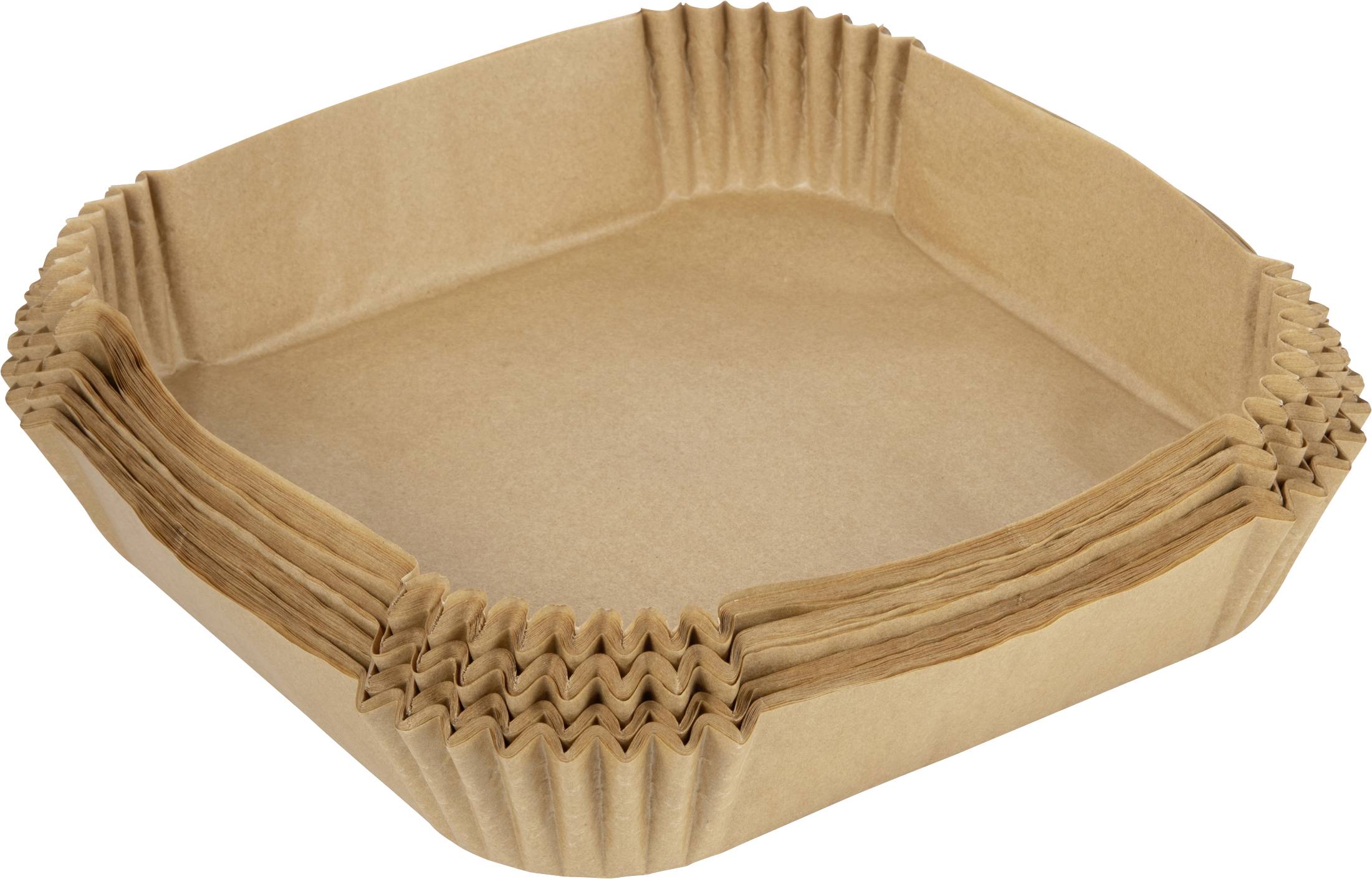 MasterPRO BGMP-7605 100-piece set of baking paper for hot-air fryers 20 cm, square, 20 x 20 cm