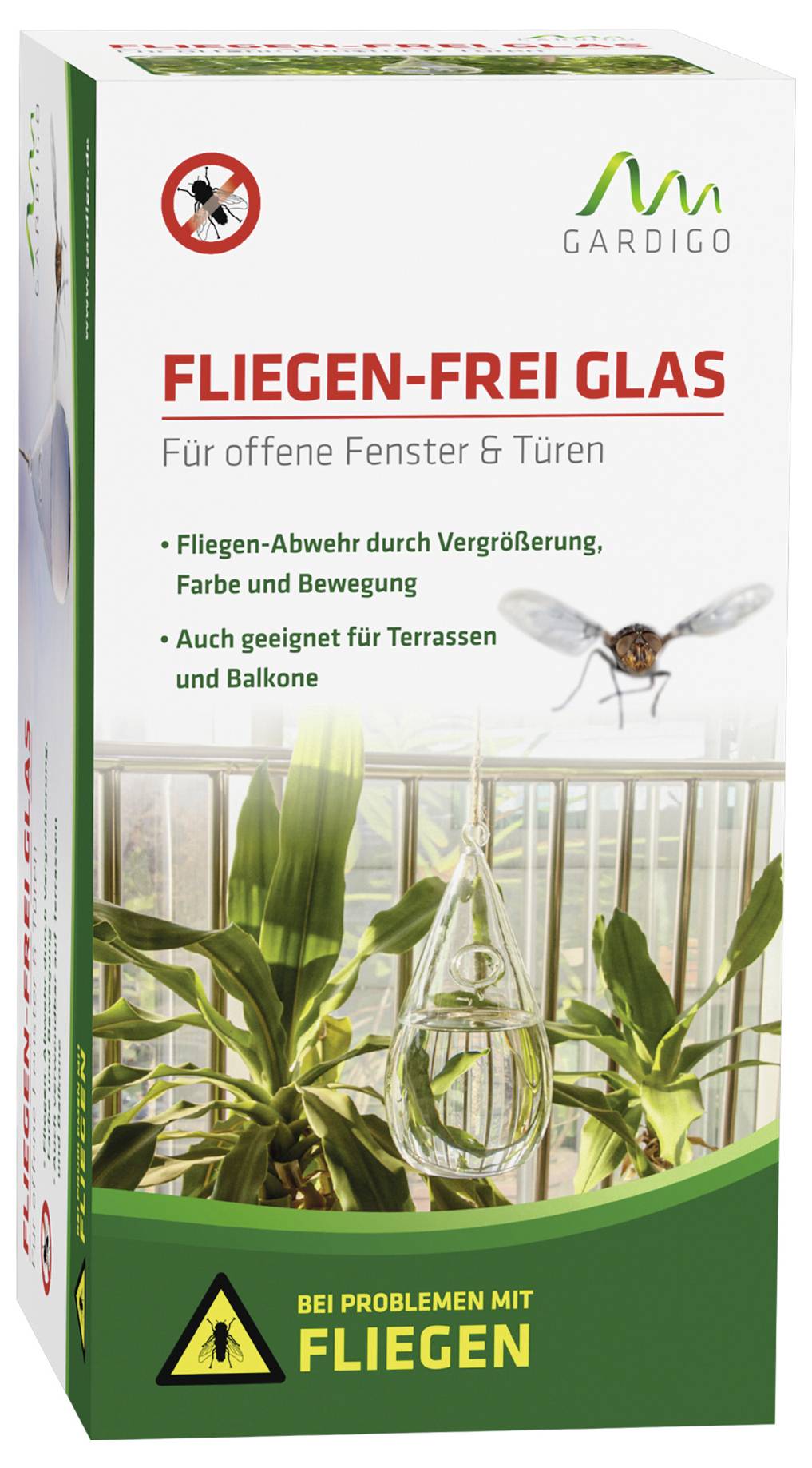 Gardigo Fliegen-Frei Glas 66900DEFR Insect repeller Deterrent (Ø x H) 100 mm x 200 mm 1 pc(s)-2