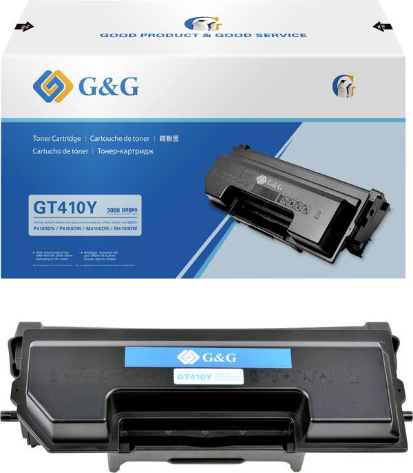 G&G Toner GT410Y Original Black 11000 Sides G&G-GT410Y