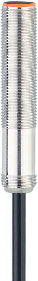 A close-up of a silver metal pipe with threading at one end.