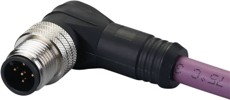 A black torch with a textured grip. The focus is on the robust design of the casing.
