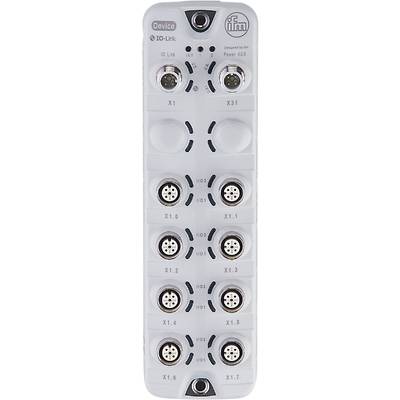 Six round connectors on an electrical module. Labelled as 'I/O1', 'I/O2', 'X1.0', 'X1.1'. Function not specified.
