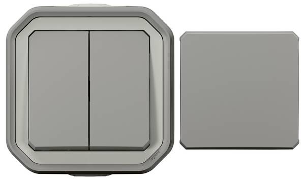 Legrand Complete Surface-mount, Toggle switch, Switch Plexo Grey 069719L 1 pc(s)